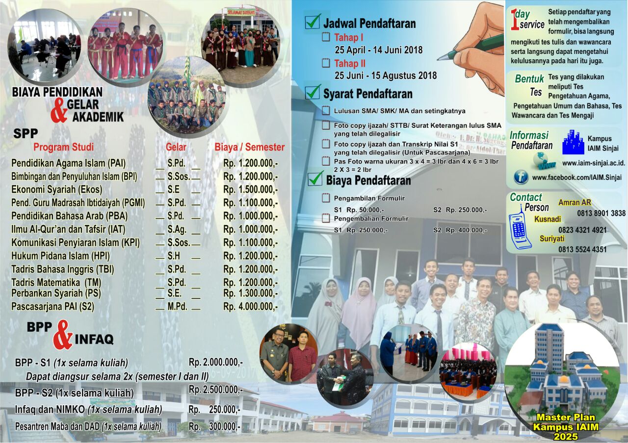 Informasi Penerimaan Mahasiswa Baru 2018