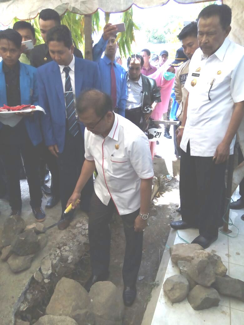 Peletakan Batu Pertama Pembangunan Gedung Rektorat IAIM Sinjai oleh Wakil Gubernur Sulsel