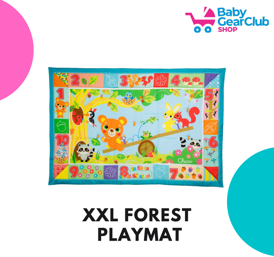 Chicco xxl forest sales playmat